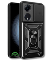 Hoesje voor Oppo A98 met Camera-Slider Kickstand