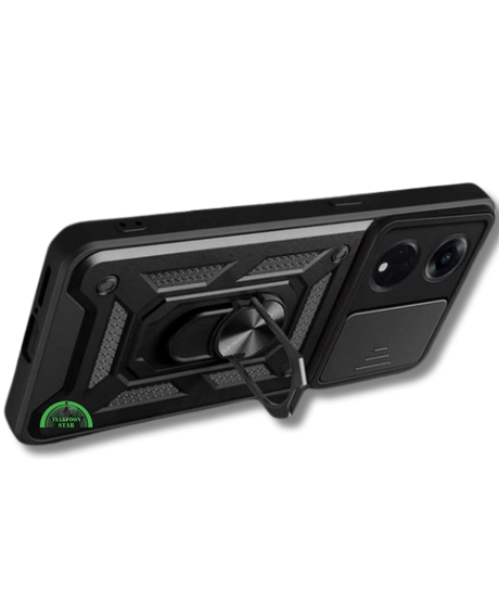Hoesje voor Oppo A98 met Camera-Slider Kickstand