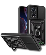 Hoesje voor Oppo A98 met Camera-Slider Kickstand