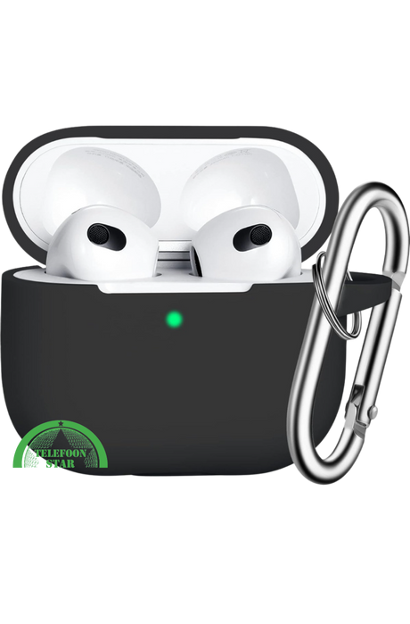 Hoesje voor AirPods 3 met Karabijnhaak &ndash; Bescherming &amp; Stijl