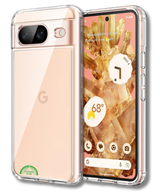 Hoesje voor Google Pixel 8 Transparant Anti-Shock Siliconen Backcover