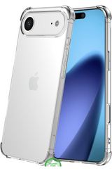 Silicone Hoesje voor iPhone 17 Air Transparant Anti-Shock, Flexibele TPU Case & Slank | Telefoonstar