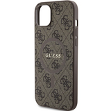 iPhone 15 MagSafe Hoesje | Guess Hoesje | Bruin