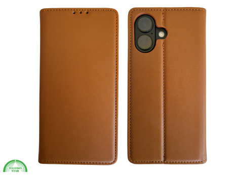 Wallet Case Licht Bruin IPhone 16