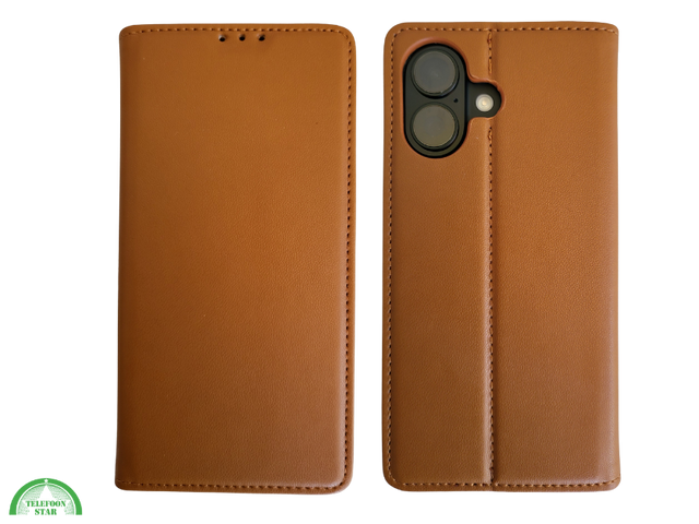 Wallet Case Licht Bruin IPhone 16