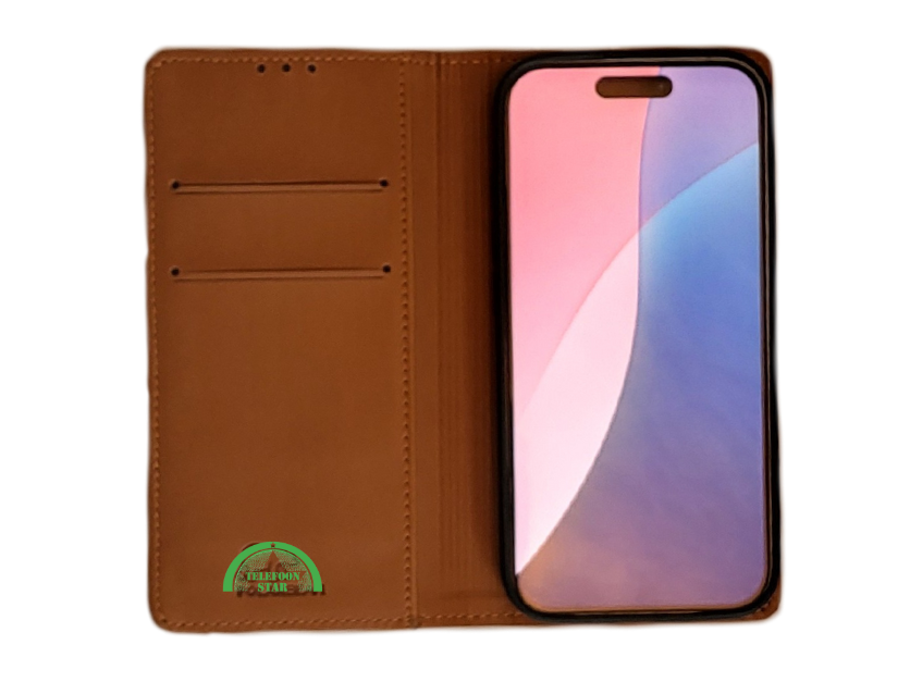 Wallet Case Licht Bruin IPhone 16