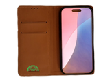 Wallet Case Licht Bruin IPhone 16 Plus