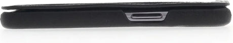 iPhone 15 Plus 100% Leer hoesje | Lederen Bookcase | Minimalistisch | Zwart