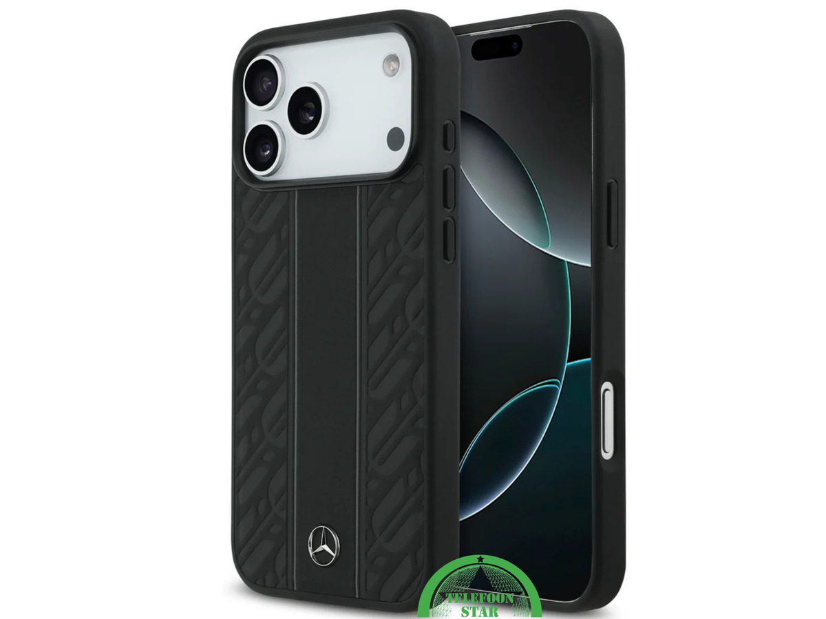 Hoesje iPhone 17Pro Max Black Edition-Mercedes-Benz | Luxe Bescherming in Sportief Design