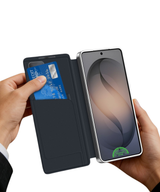 Samsung Galaxy S25 Hoesje Smart View Bookcase KaarthouderStijlvolle Bescherming Voor Elke Dag