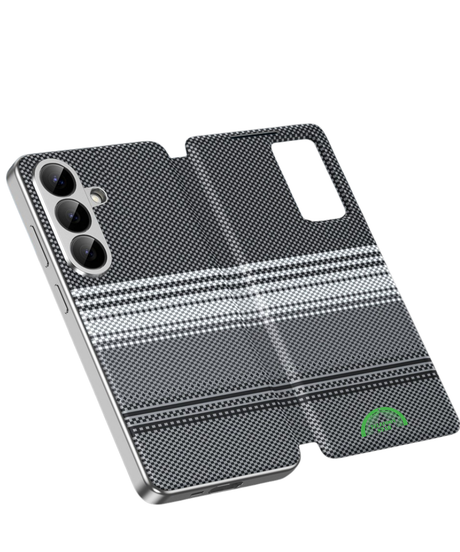 Samsung Galaxy S25 Hoesje Smart View Bookcase KaarthouderStijlvolle Bescherming Voor Elke Dag