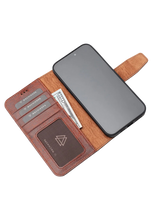 Premium Leerlook Wallet Case iPhone 13 Pro