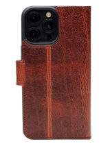 Premium Leerlook Wallet Case iPhone 13 Pro