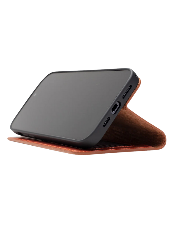 Premium Leerlook Wallet Case iPhone 13 Pro
