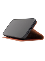 Premium Leerlook Wallet Case iPhone 13 Pro