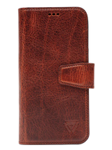 Premium Leerlook Wallet Case iPhone 13 Pro
