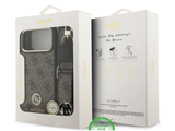 Guess iPhone 17 Pro Max Crossbody Hoesje met Band &ndash; Luxe MagSafe Bescherming in Bruin Design