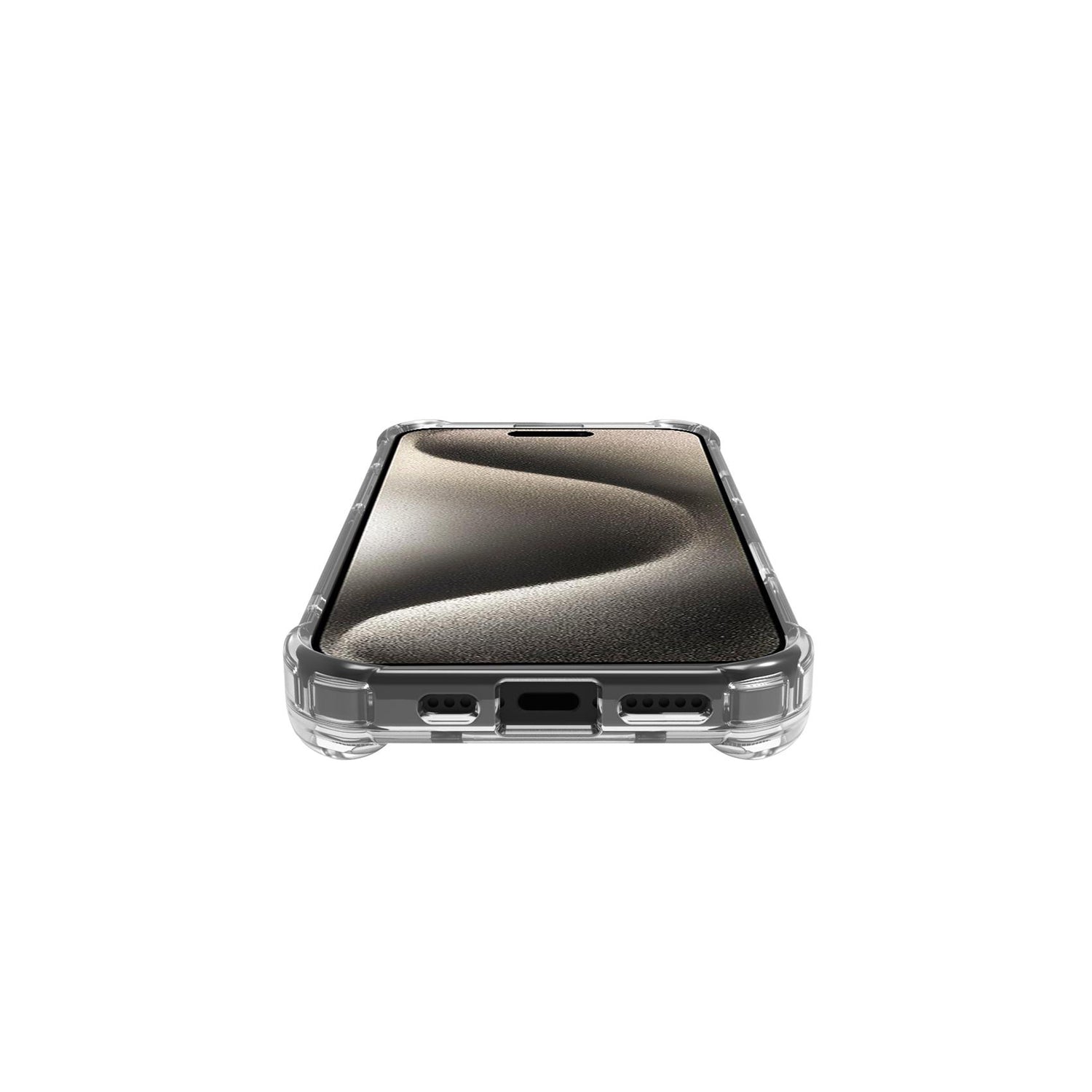 Antishock Case geschikt iPhone 16 Transparant hoesje