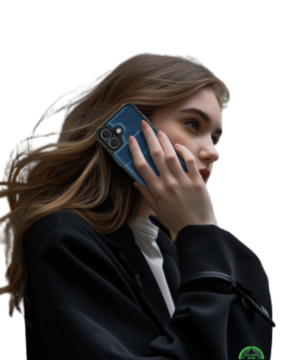 Hoesje voor iPhone 17 Blauw CM Detachable 2-in-1 Magnetic Card Holder Case