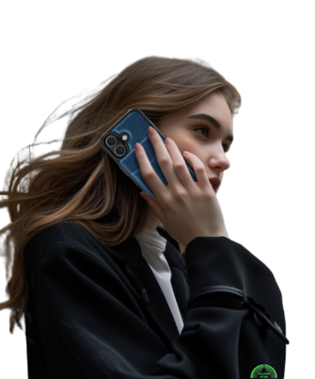 Hoesje voor iPhone 17 Blauw CM Detachable 2-in-1 Magnetic Card Holder Case