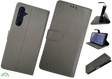 Hoesje voor Samsung Galaxy S26 Boek Case Leer Stijlvolle en Wallet Grijs