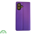 iPhone 16 Plus portemonnee Leer Paars