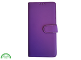 iPhone 16 Plus portemonnee Leer Paars