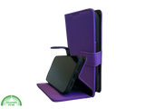 iPhone 16 Plus portemonnee Leer Paars