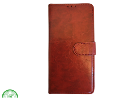 iPhone 16 Plus portemonnee Rood Lather