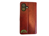 iPhone 16 portemonnee Rood Lather