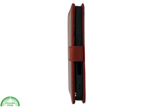 iPhone 16 Plus portemonnee Rood Lather