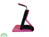portemonnee Roze cover boek case iPhone 16 Plus
