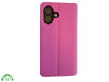 portemonnee Roze cover boek case iPhone 16