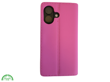 portemonnee Roze cover boek case iPhone 16