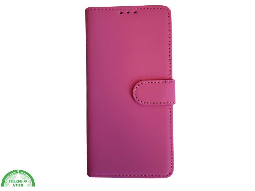 portemonnee Roze cover boek case iPhone 16 Plus