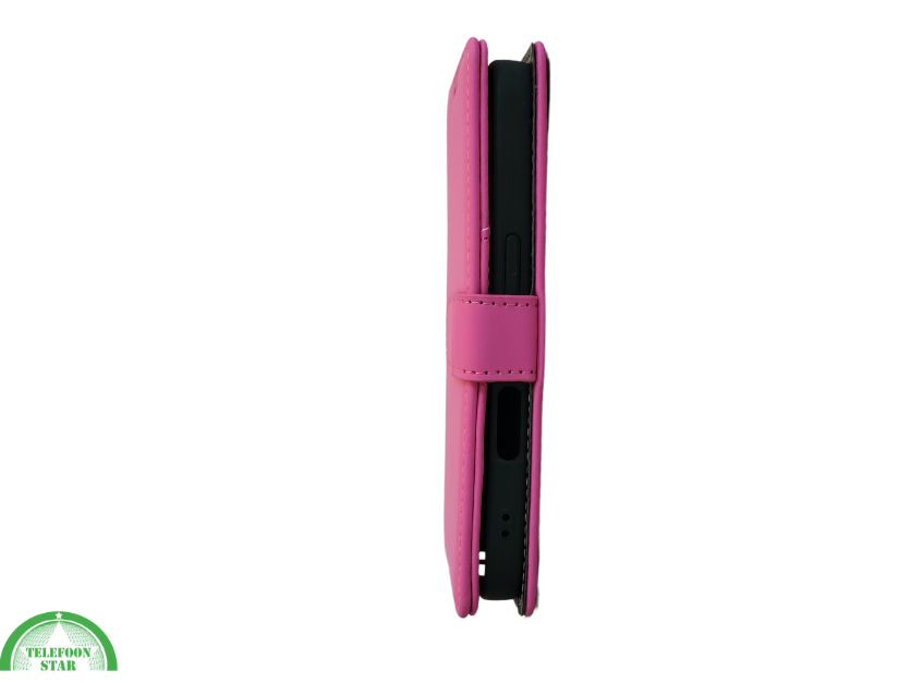 portemonnee Roze cover boek case iPhone 17