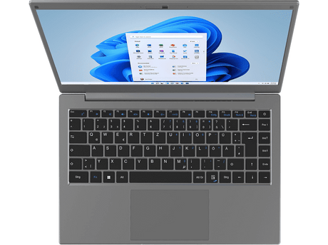 PEAQ Notebook Classic C140V Grijs
