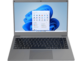 PEAQ Notebook Classic C140V Grijs