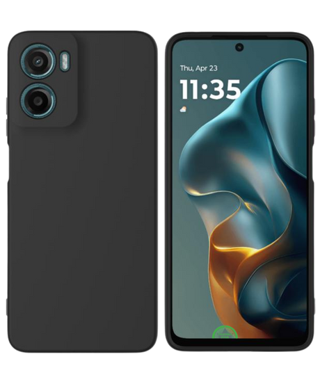 Hoesje voor Motorola G06 Zwart Slank en nauwsluitend