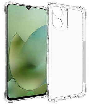 Transparant Hoesje voor Motorola G06 Antischok Slank en nauwsluitend