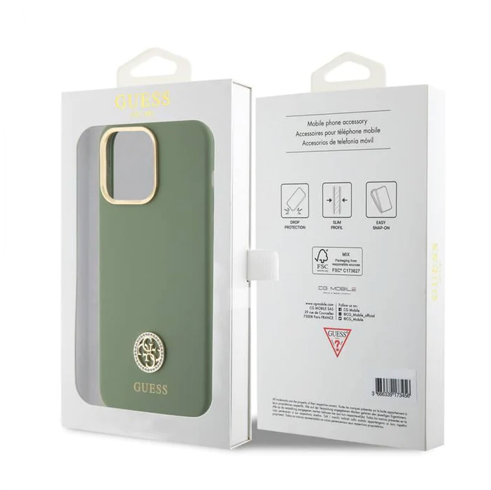 iPhone 15 Backcover | Guess Hoesje | Groen
