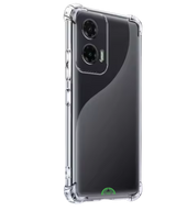 Hoesje voor Motorola G35 Transparant met Verstevigde Hoeken