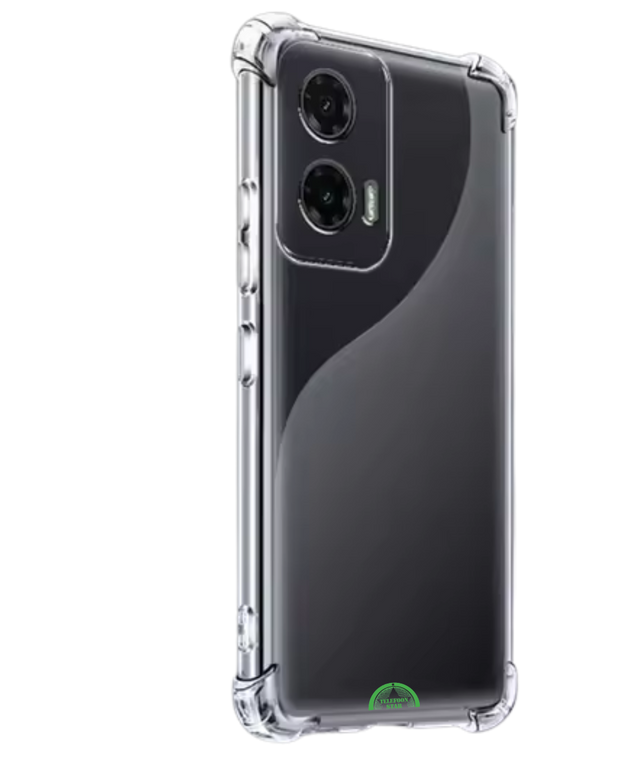 Hoesje voor Motorola G35 Transparant met Verstevigde Hoeken