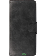Bookcase Hoesje voor Motorola G60 Zwart met Magnetische Sluiting