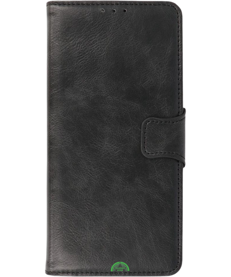 Bookcase Hoesje voor Motorola G60 Zwart met Magnetische Sluiting