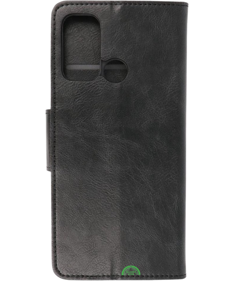 Bookcase Hoesje voor Motorola G60 Zwart met Magnetische Sluiting