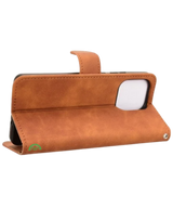 Hoesje voor Motorola G56 Bruin Bookcase Nauwsluitend en stevig