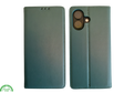 Boek Case Leer Wallet Case Donkergroen iPhone 17