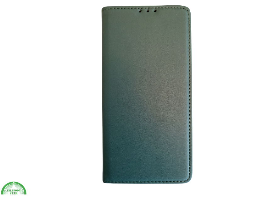 Boek Case Leer Wallet Case Donkergroen iPhone 17