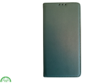Boek Case Leer Wallet Case Donkergroen iPhone 17